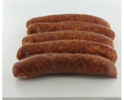 5 Saucisses Montbéliard 900g (saucisses fumées)