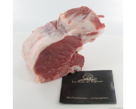 Carré 3 côtes filet- 750g Porc noir BIGORRE