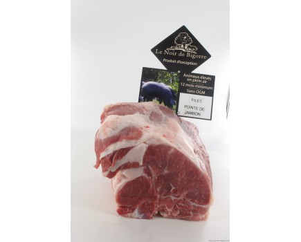 Filet pointe de jambon 2300g Porc noir BIGORRE