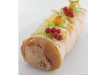 Roti de Chapon au foie gras 2 Kg